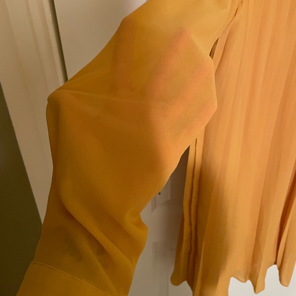 Rachel Parcell, Mustard Dress, Size Medium - Picture 7 of 8